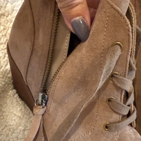 Dr Scholls wedge Ankle Boots nwot - Picture 5 of 13